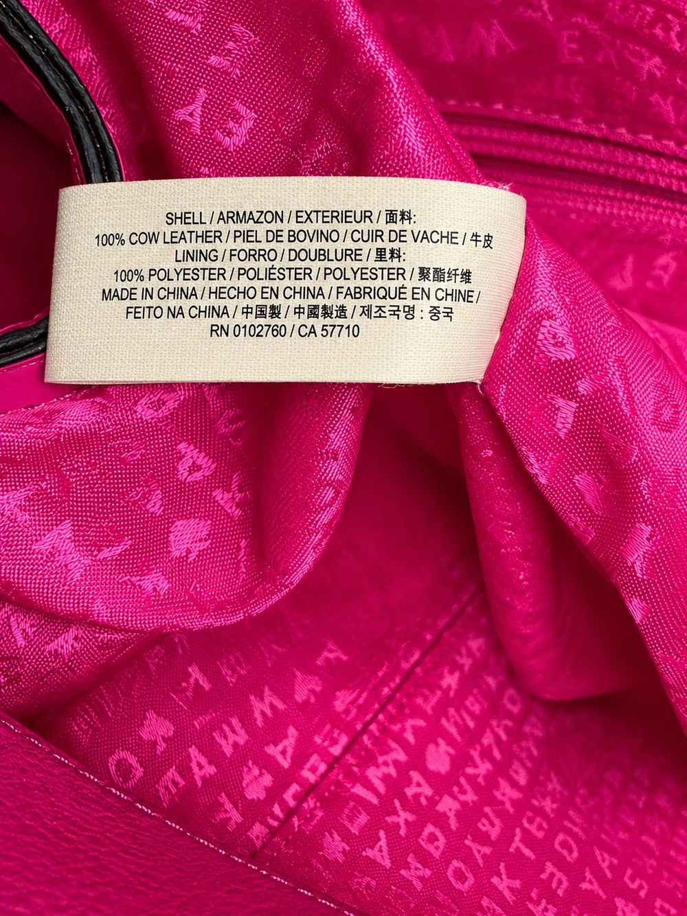 Kate Spade New York Hot Pink Leather Triple Compartment Satchel - Picture 12 of 15